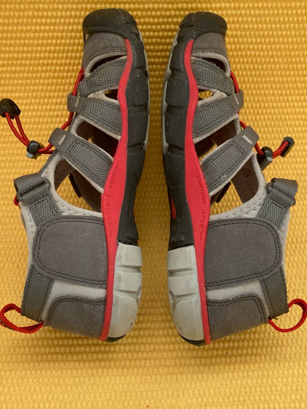 KEEN Youth Kids Seacamp II CNX Gray Waterproof Sandals Size 2y ( 8.5 inches) - Picture 5 of 8